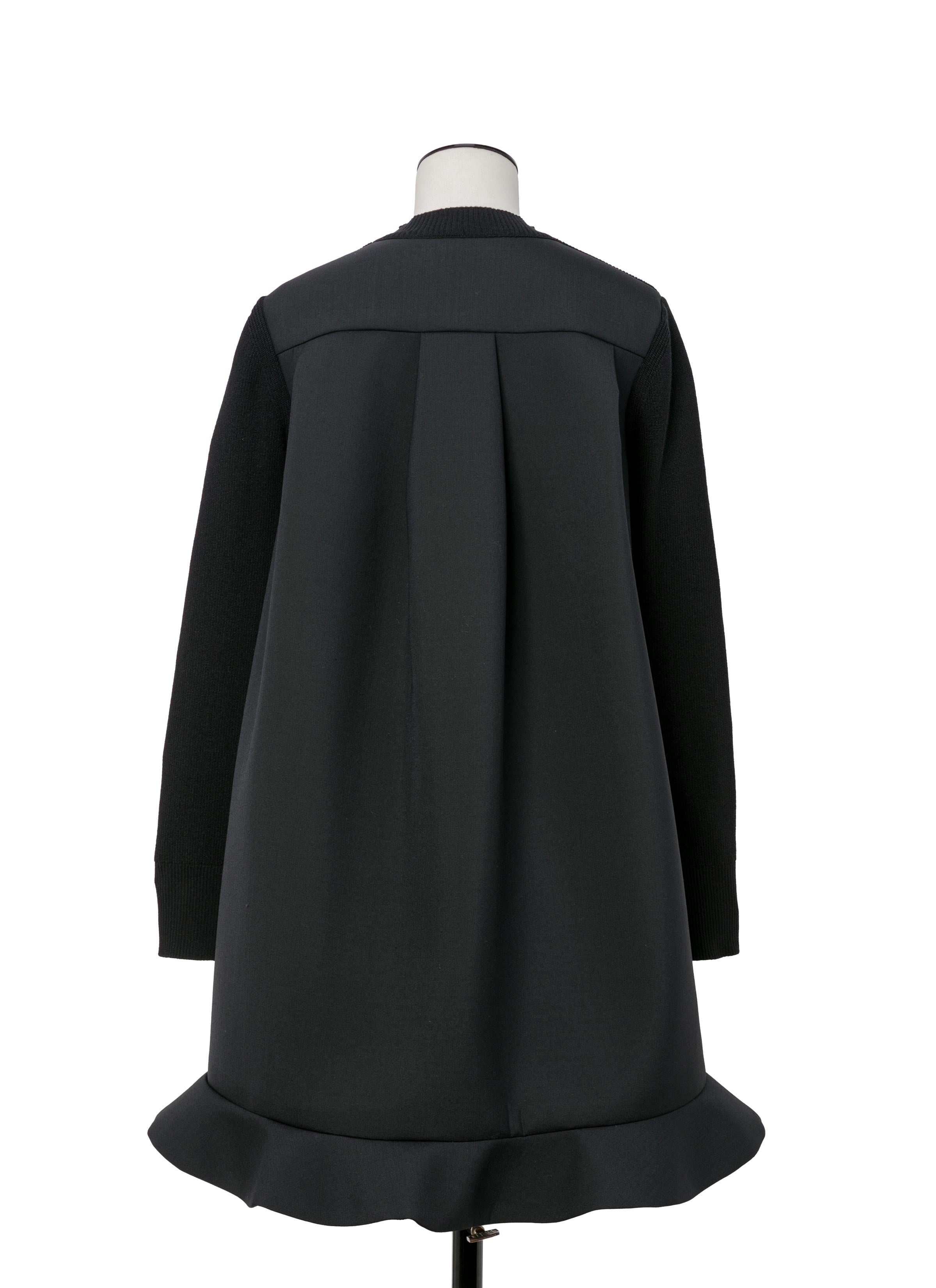 Suiting Mix Knit Dress - 3