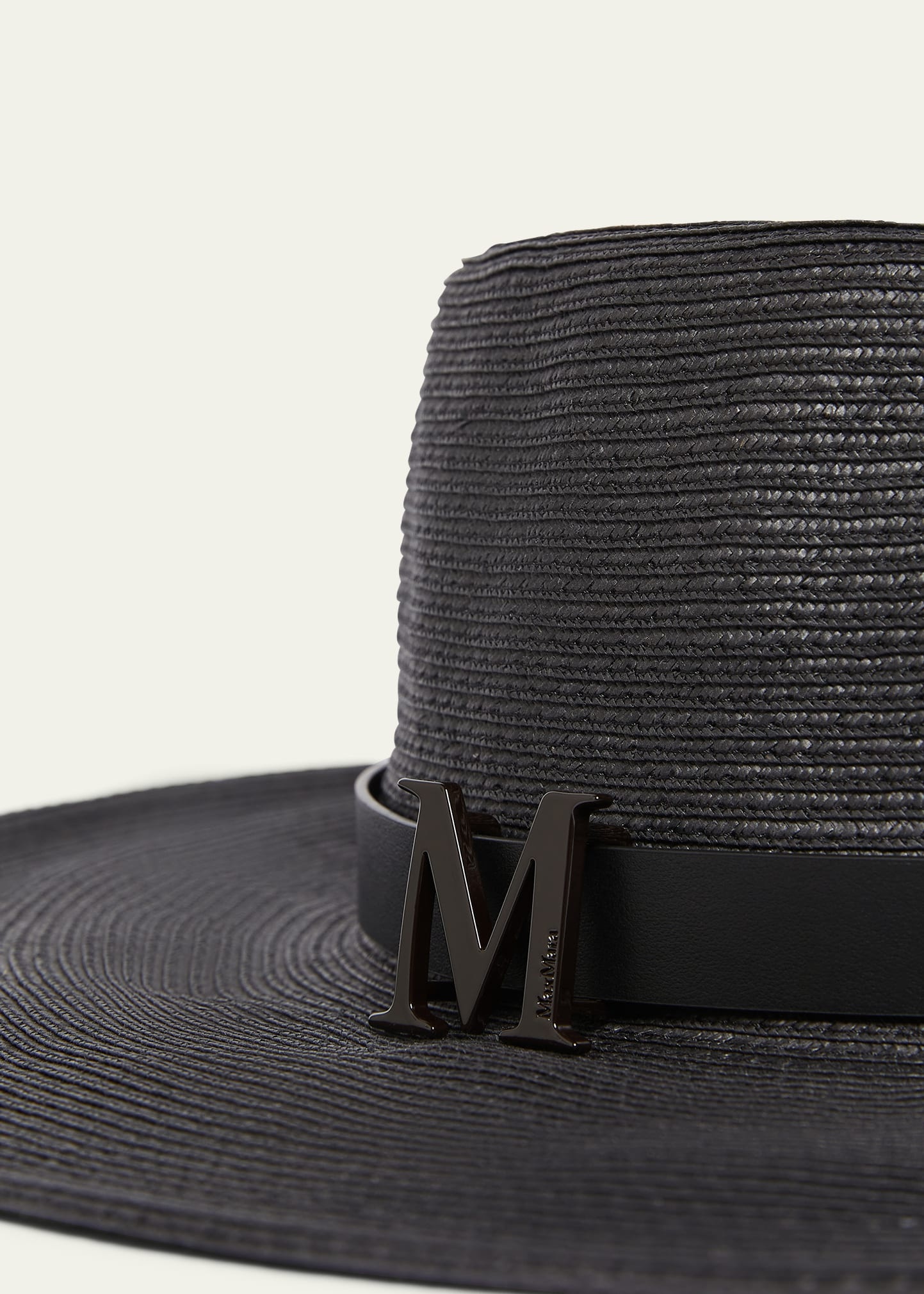 Musette Black Belted Fedora - 2