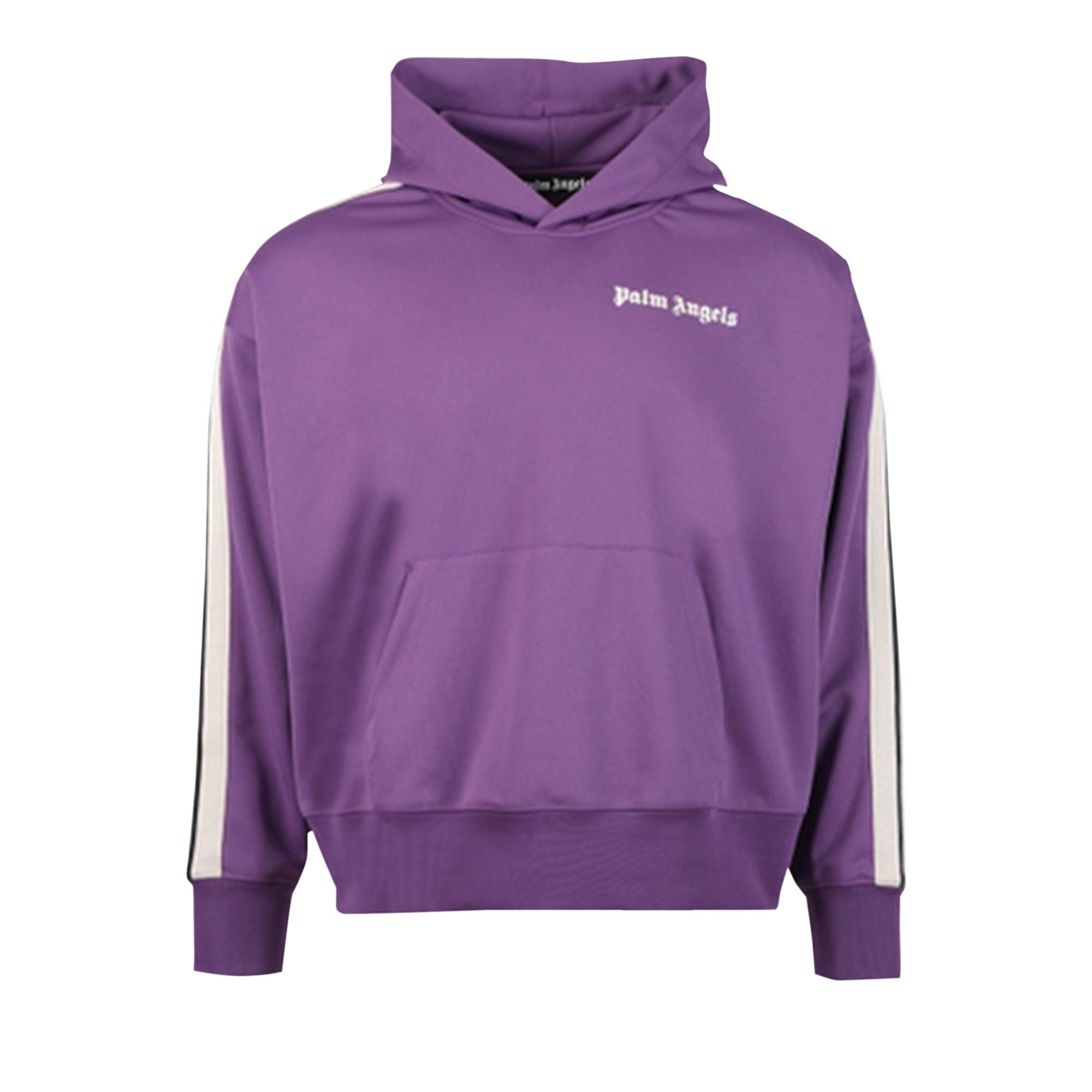 Palm Angels Track Hoody 'Purple/Off White' - 1
