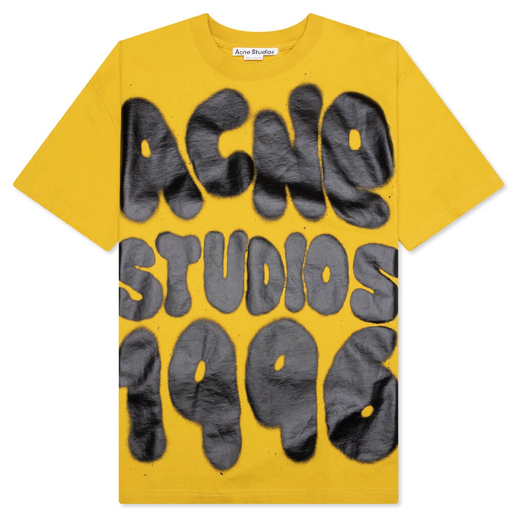 T-SHIRT LOGO - MUSTARD YELLOW - 1