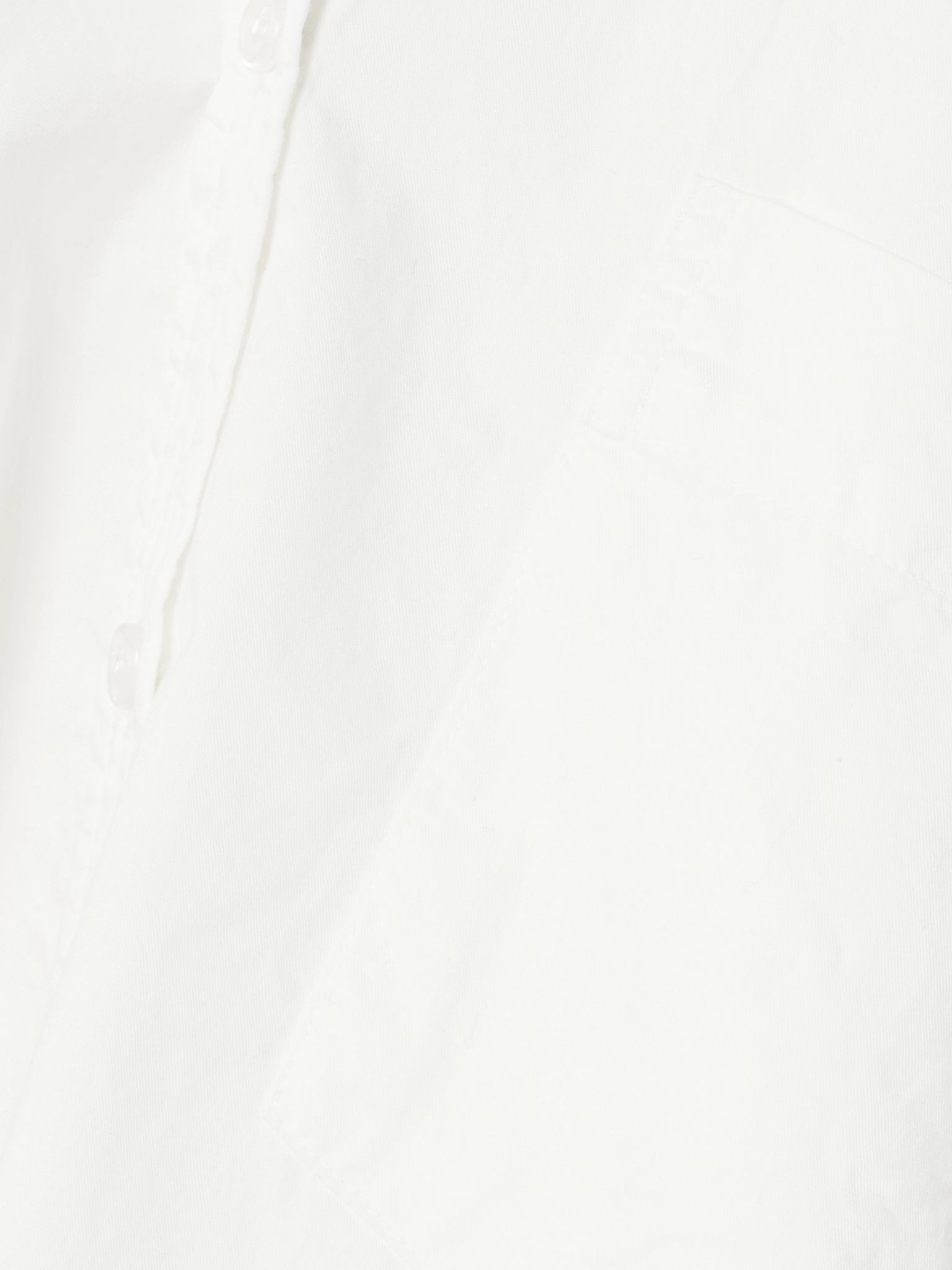 Cocoon cotton-poplin shirt White - 5