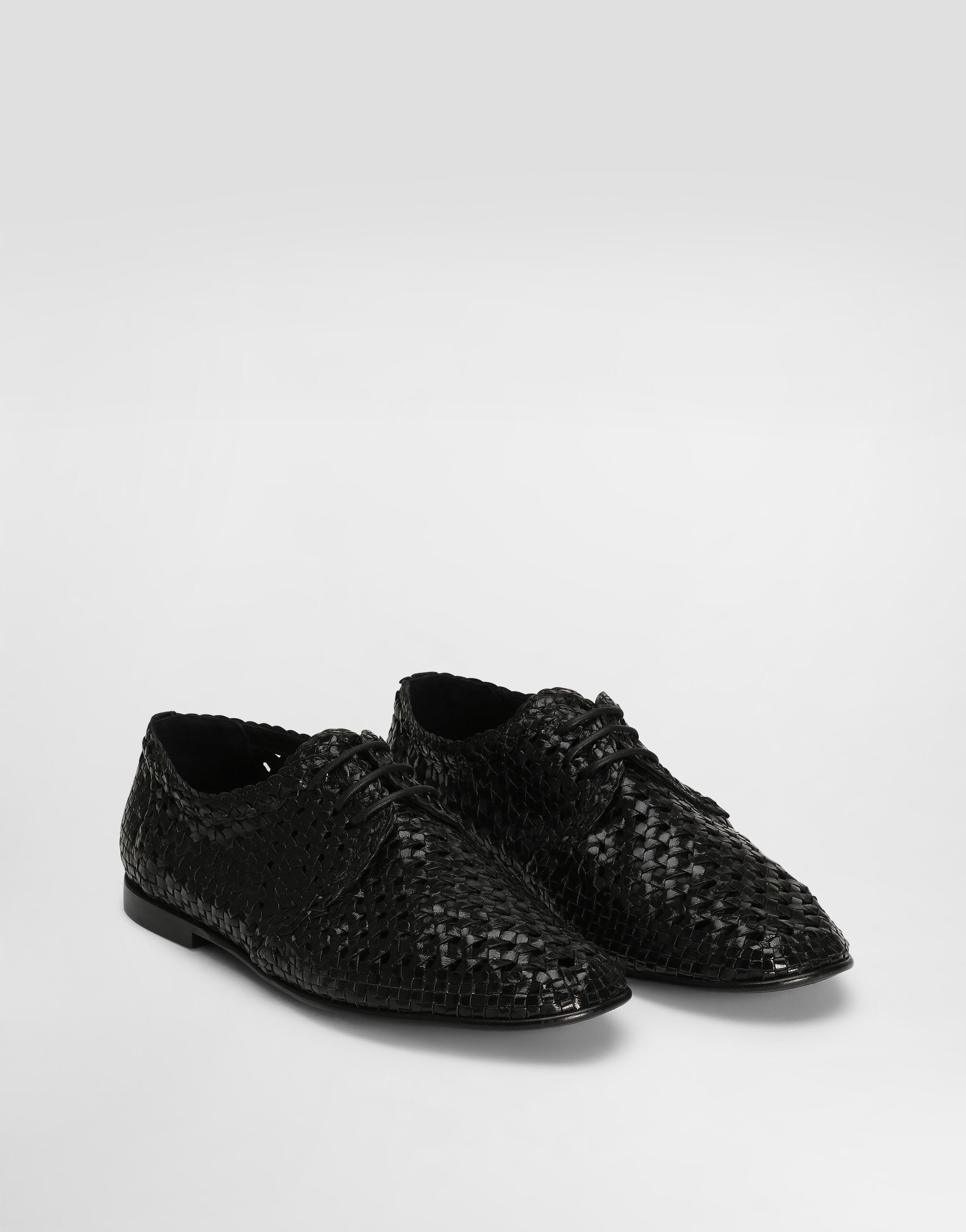 Polished goatskin Derby shoes - 2