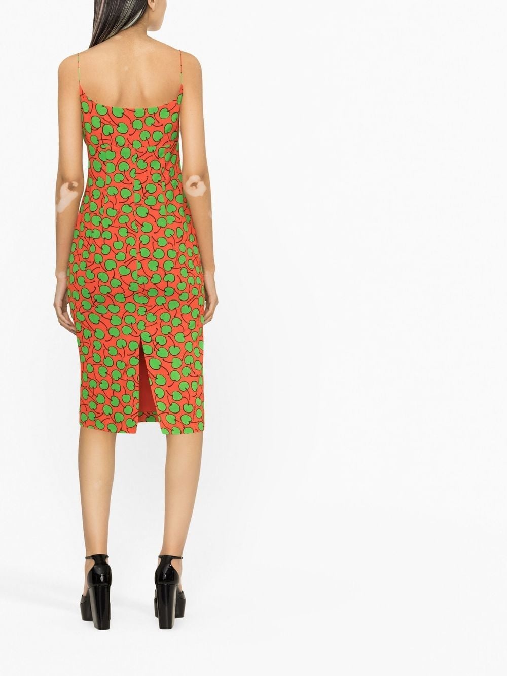 graphic-print midi dress - 3
