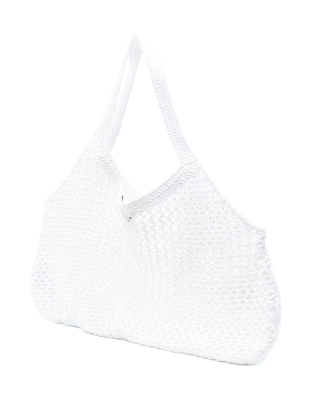 logo-embroidered shoulder bag - 3
