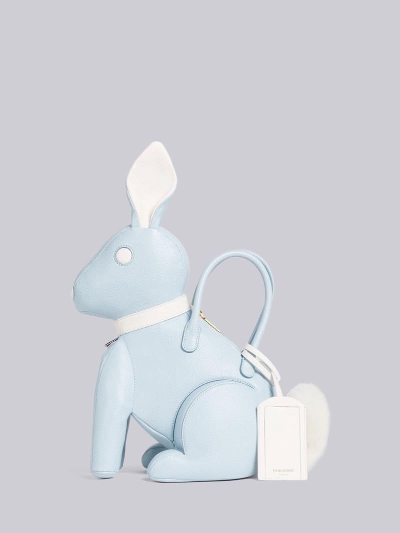 Pebble Grain Leather Rabbit Bag 1