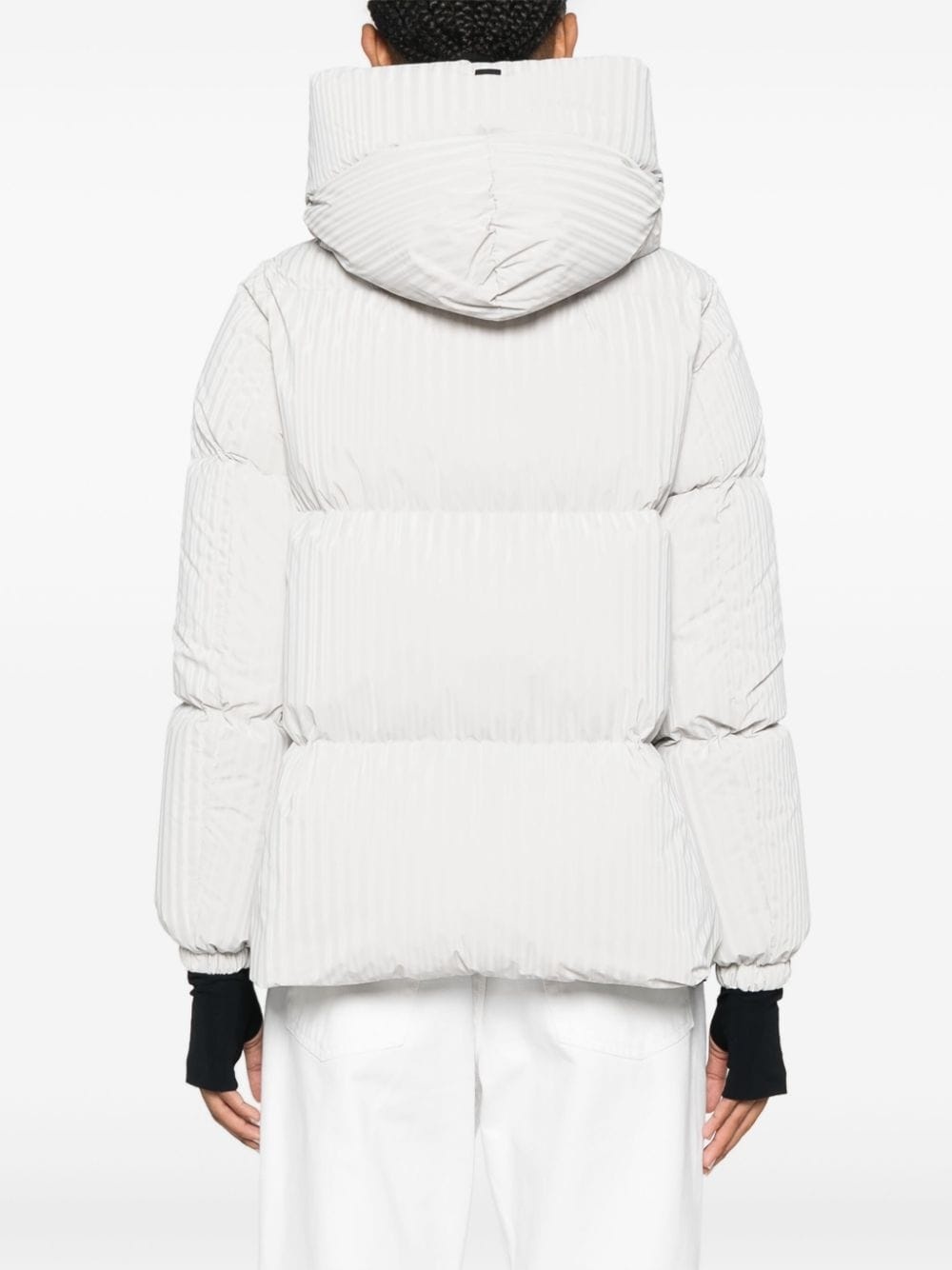 matelassé-effect jumper jacket - 4