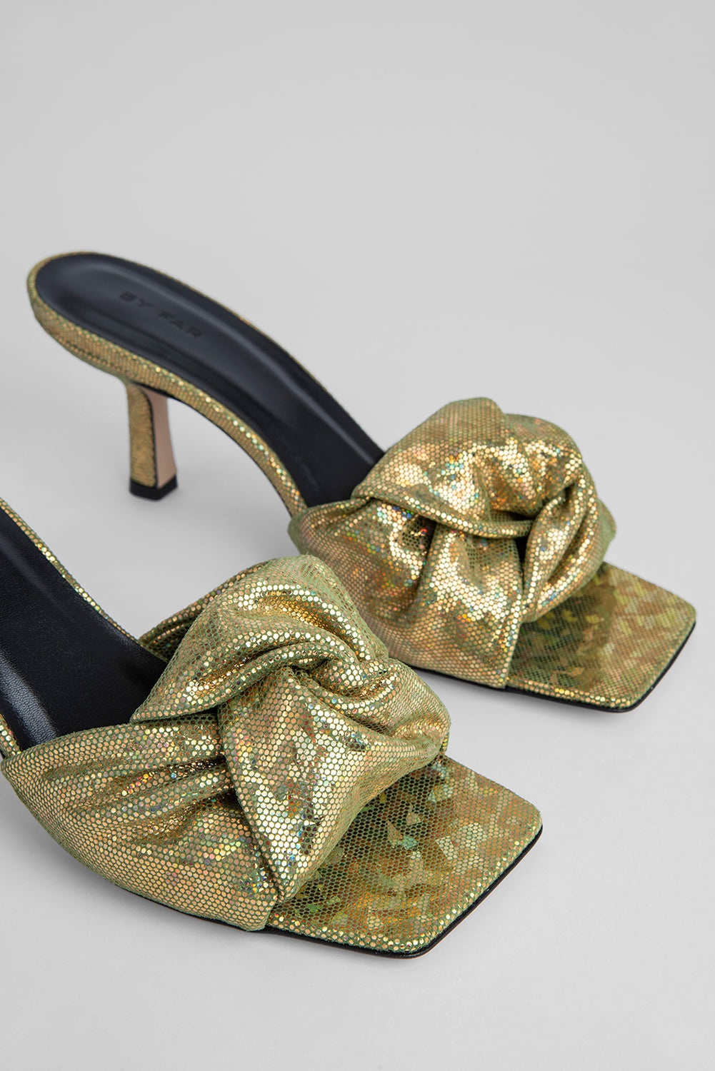 Lana Disco Green Hologram Leather - 5