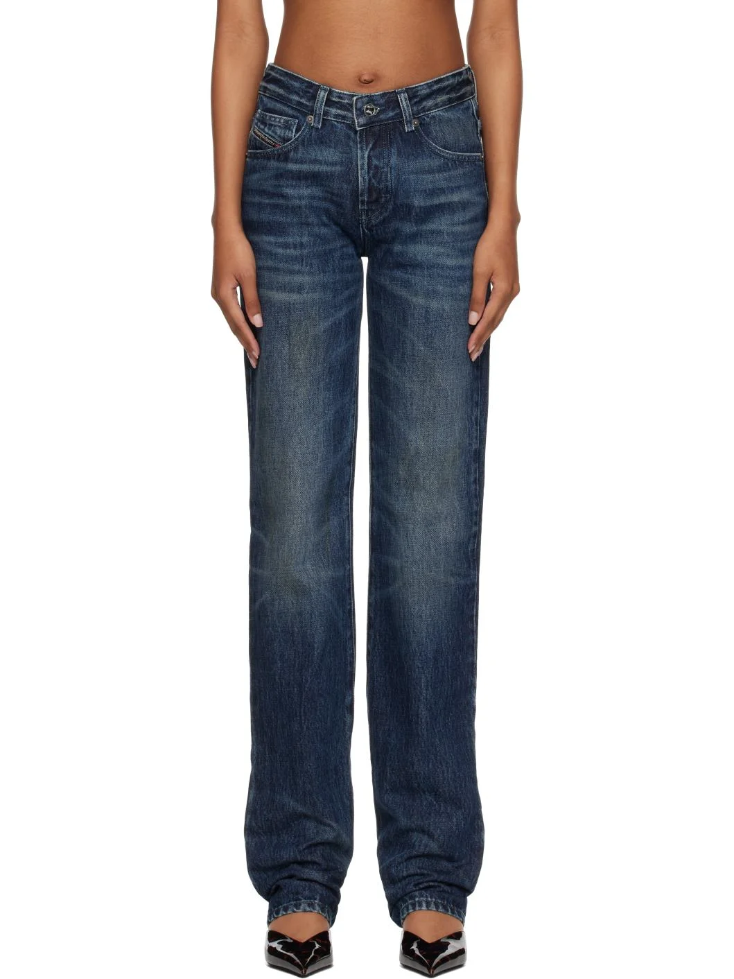 Navy D-Liet Jeans - 1