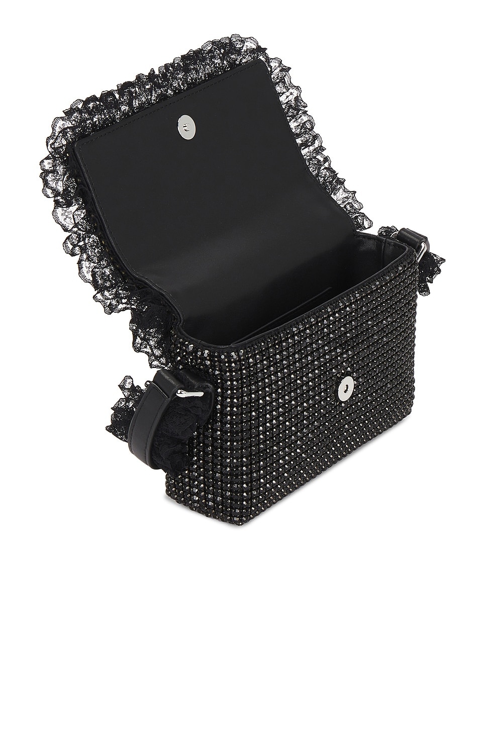 x Christopher Kane Crystal Lace Detail Bag - 4