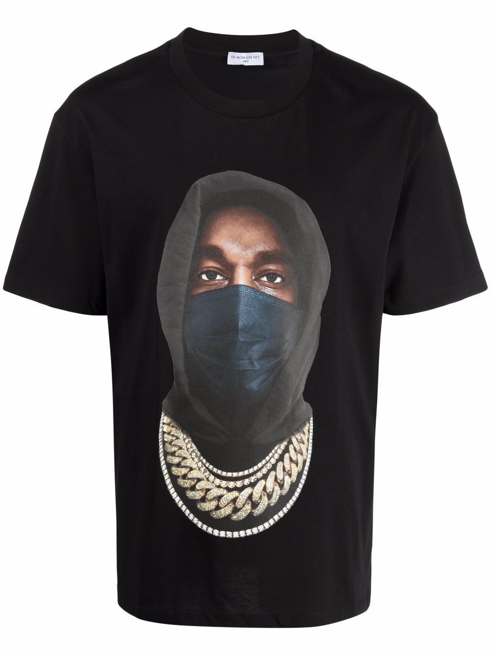 Mask graphic-print T-shirt - 1