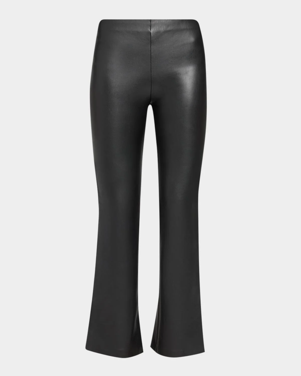 Lex Faux Leather Kick Flare Pants - 1