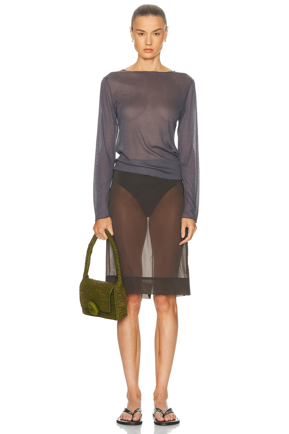 Knit Long Sleeve Top - 4