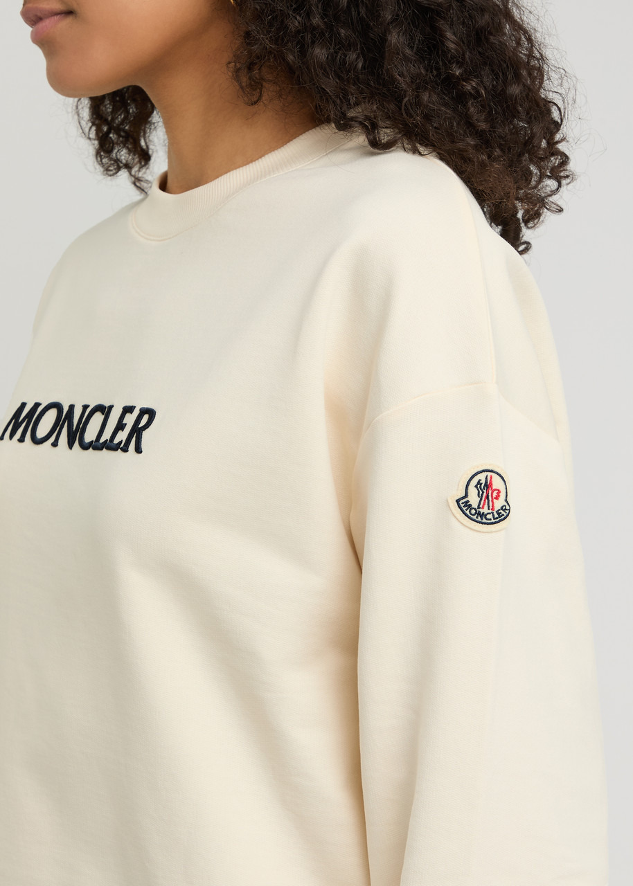 Moncler Logo-embroidered Cotton Sweatshirt - 5