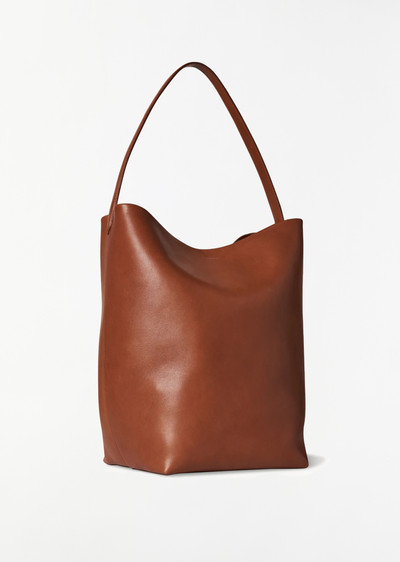 The Row Large N/S Park Tote — Dark cuir outlook