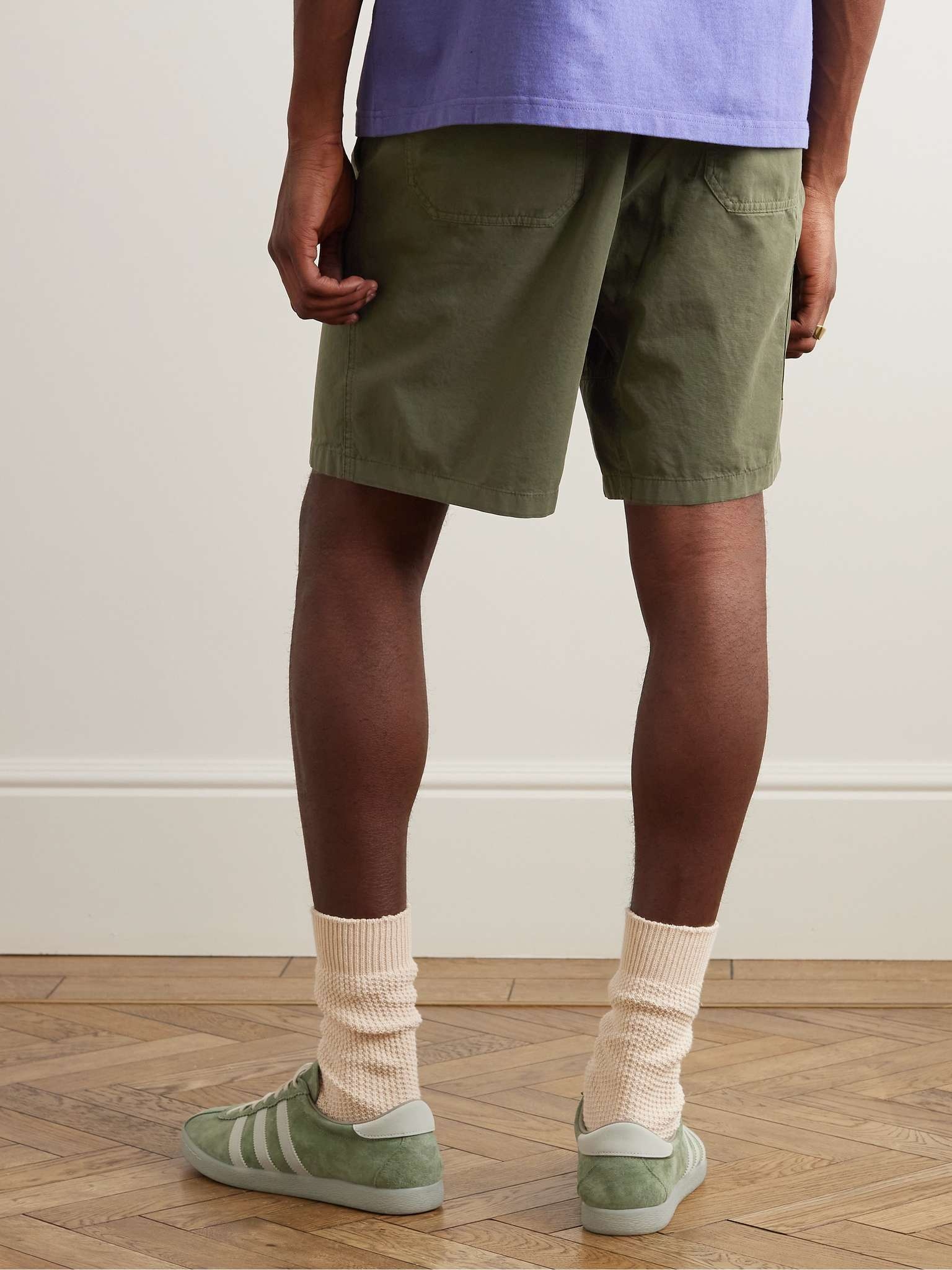 Norris Straight-Leg Cotton-Twill Shorts - 3