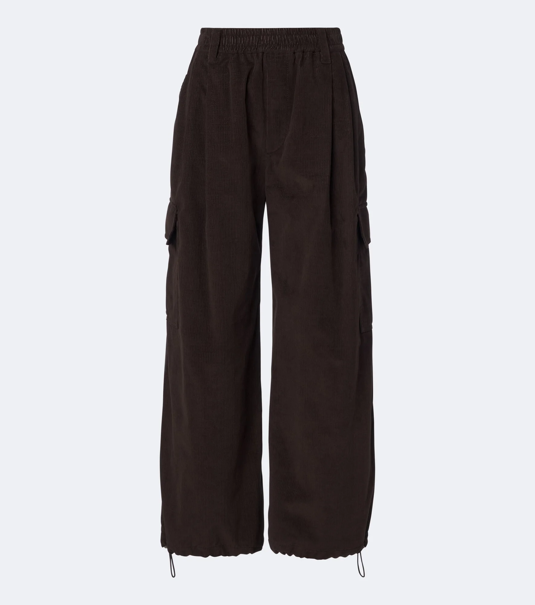 Corduroy wide-leg pants - 1