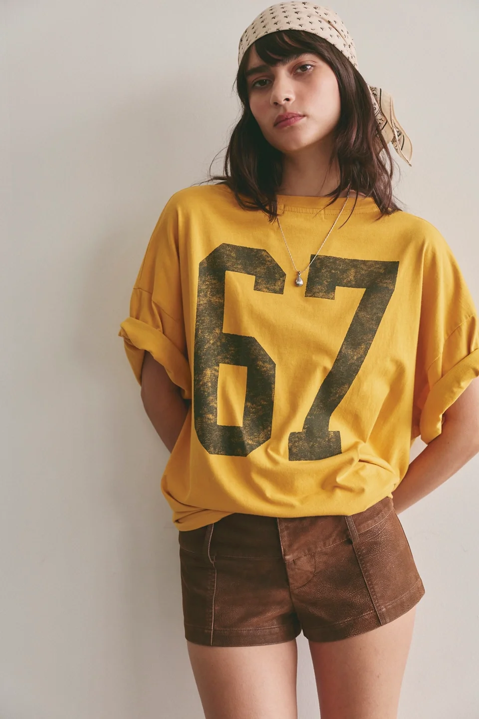 We The Free Ana Suede Micro Shorts - 1