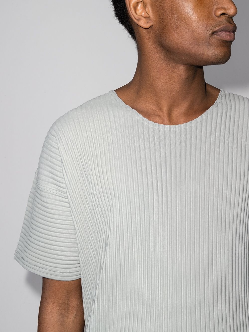 pleated short-sleeve T-shirt - 4