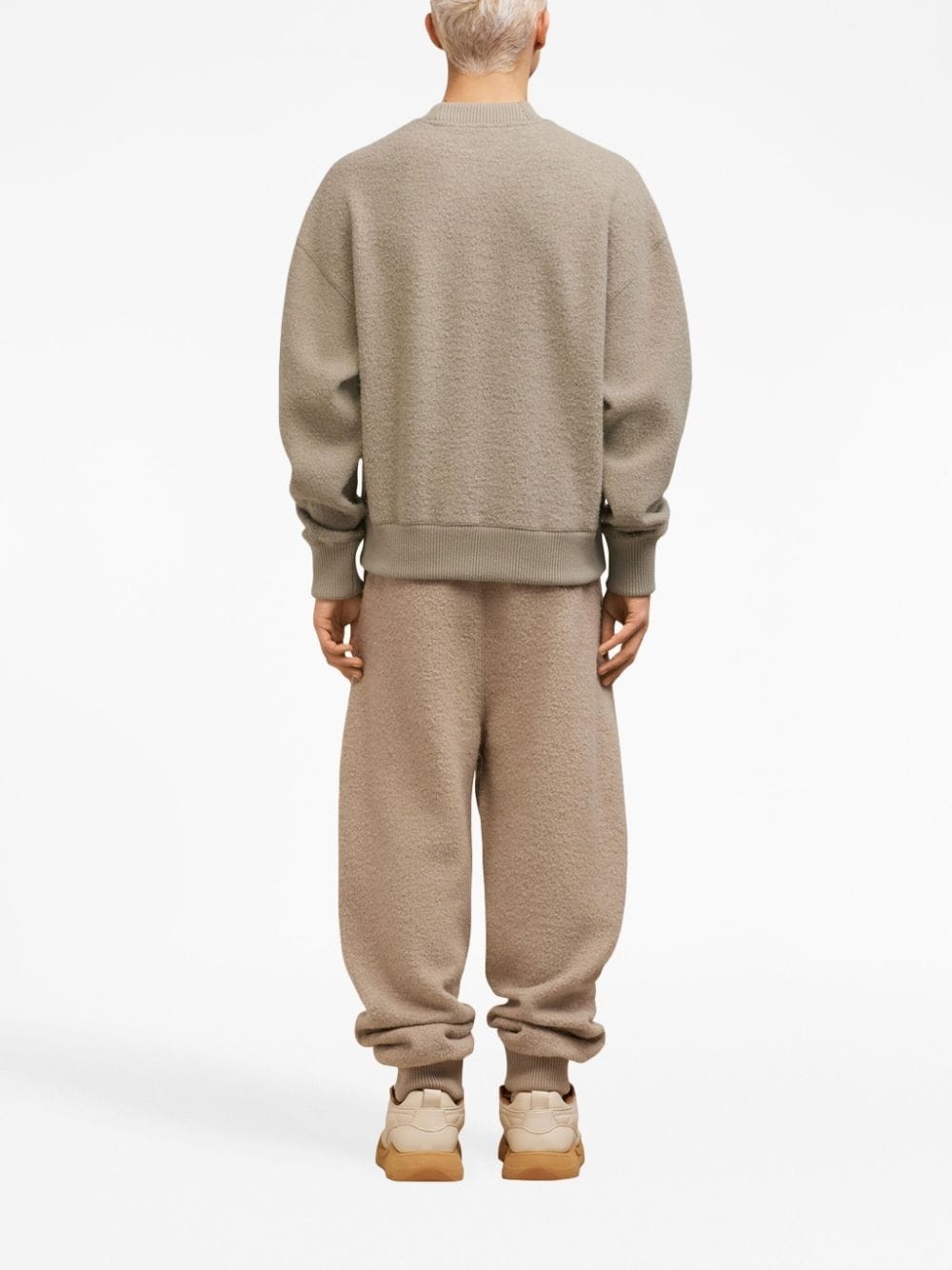 crew-neck fleece sweatshirt - 5