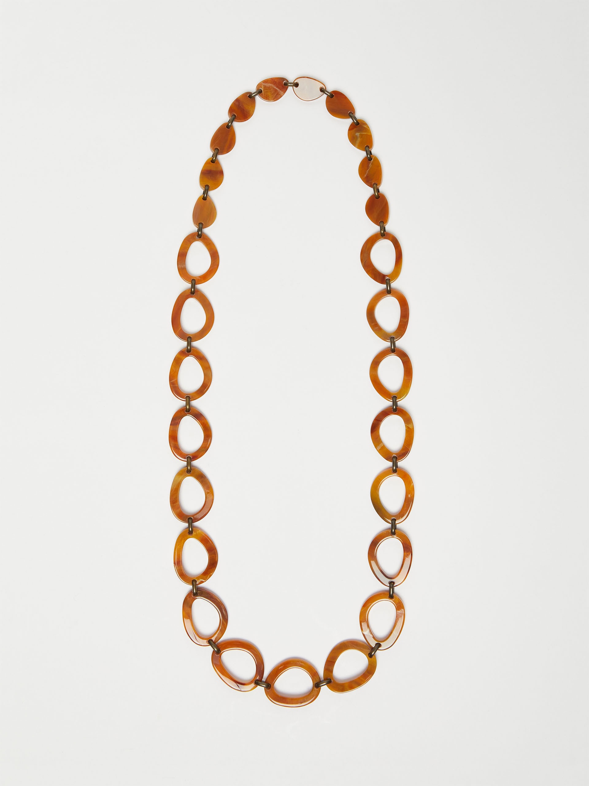 EMANUEL Resin ring necklace - 1