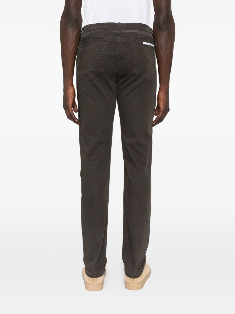 mid-rise slim-fit jeans - 4