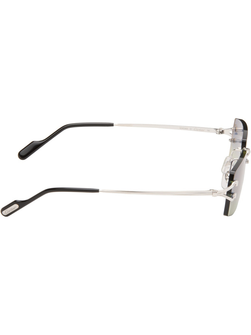 Silver Classic C Motif Sunglasses 2