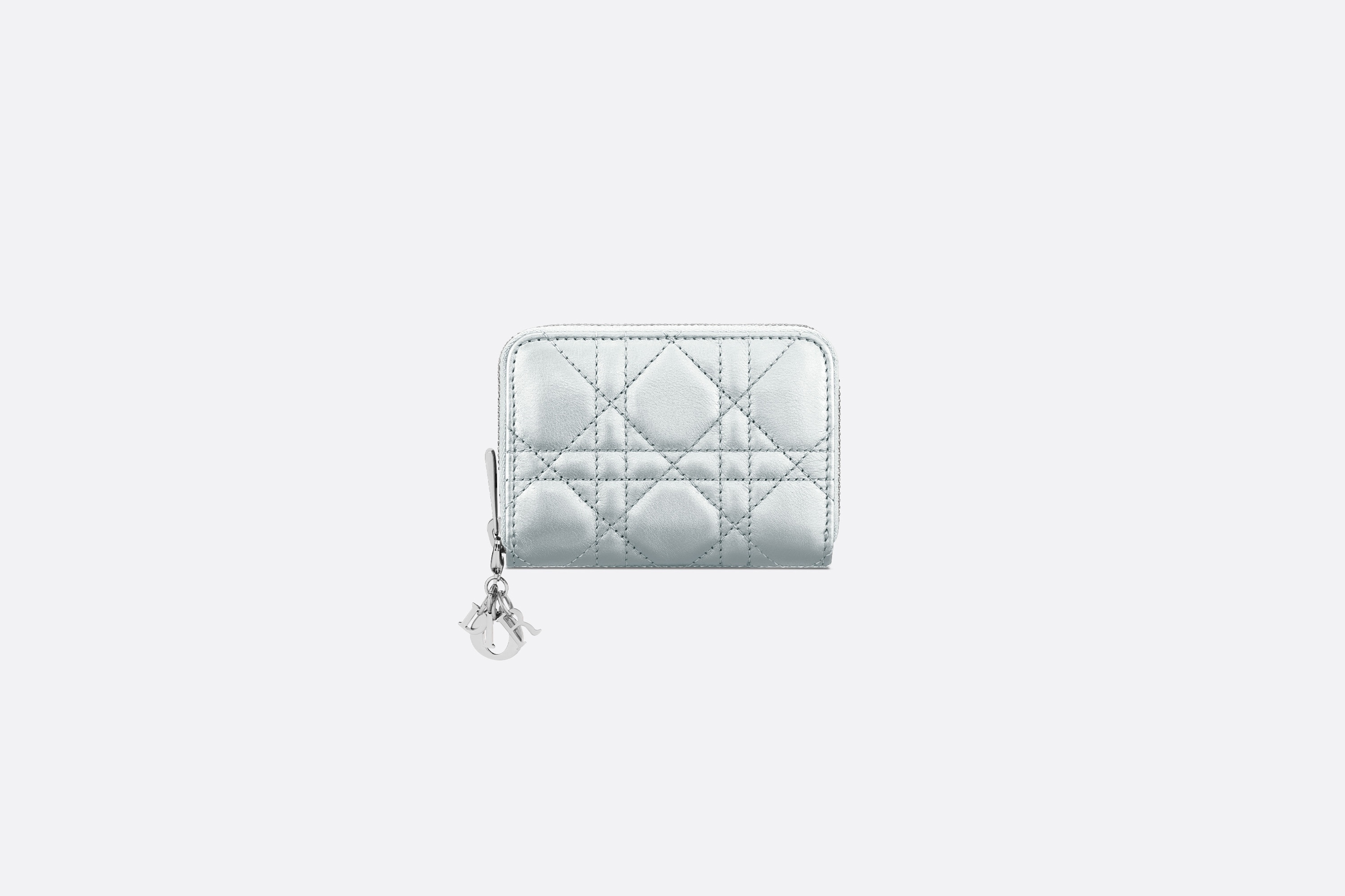 Small Lady Dior Voyageur Coin Purse - 1