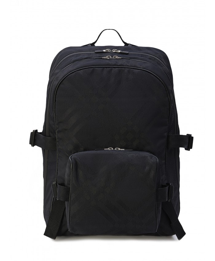 Jacquard Check backpack - 1