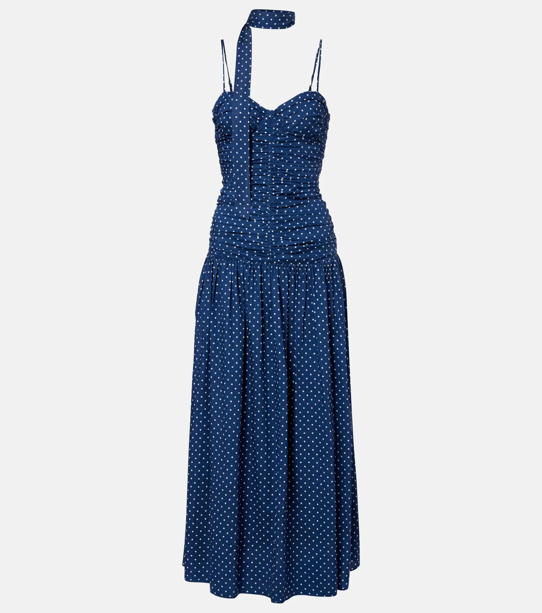 Edie polka-dot maxi dress - 1