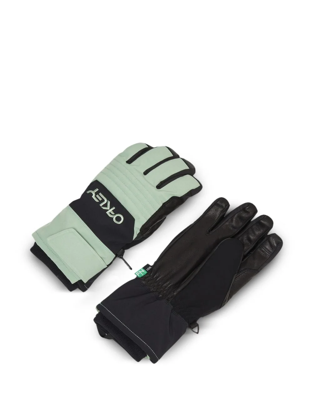 B1B logo-embroidered gloves - 1
