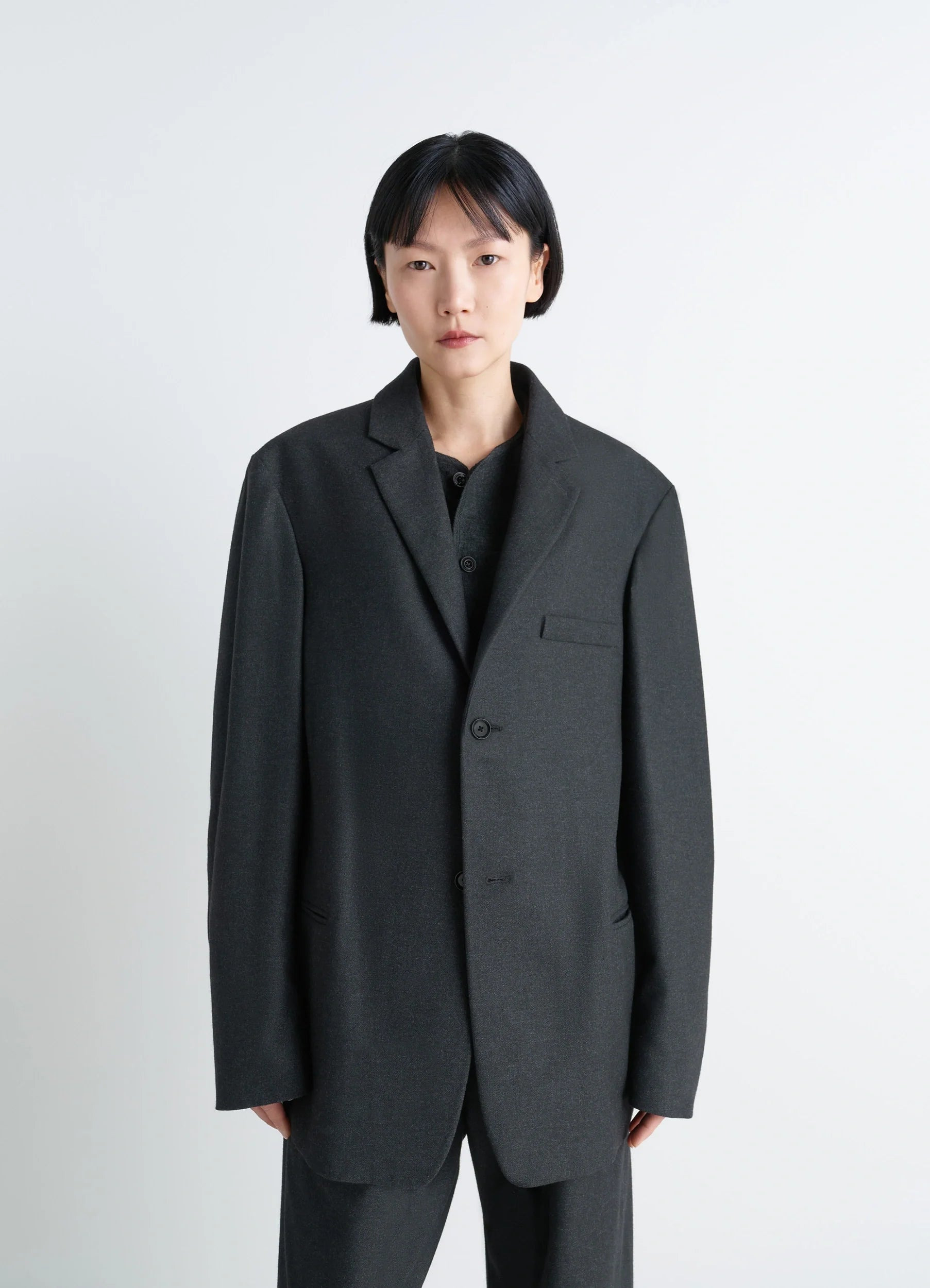 SOFT SINGLE BREASTED JACKET - 5