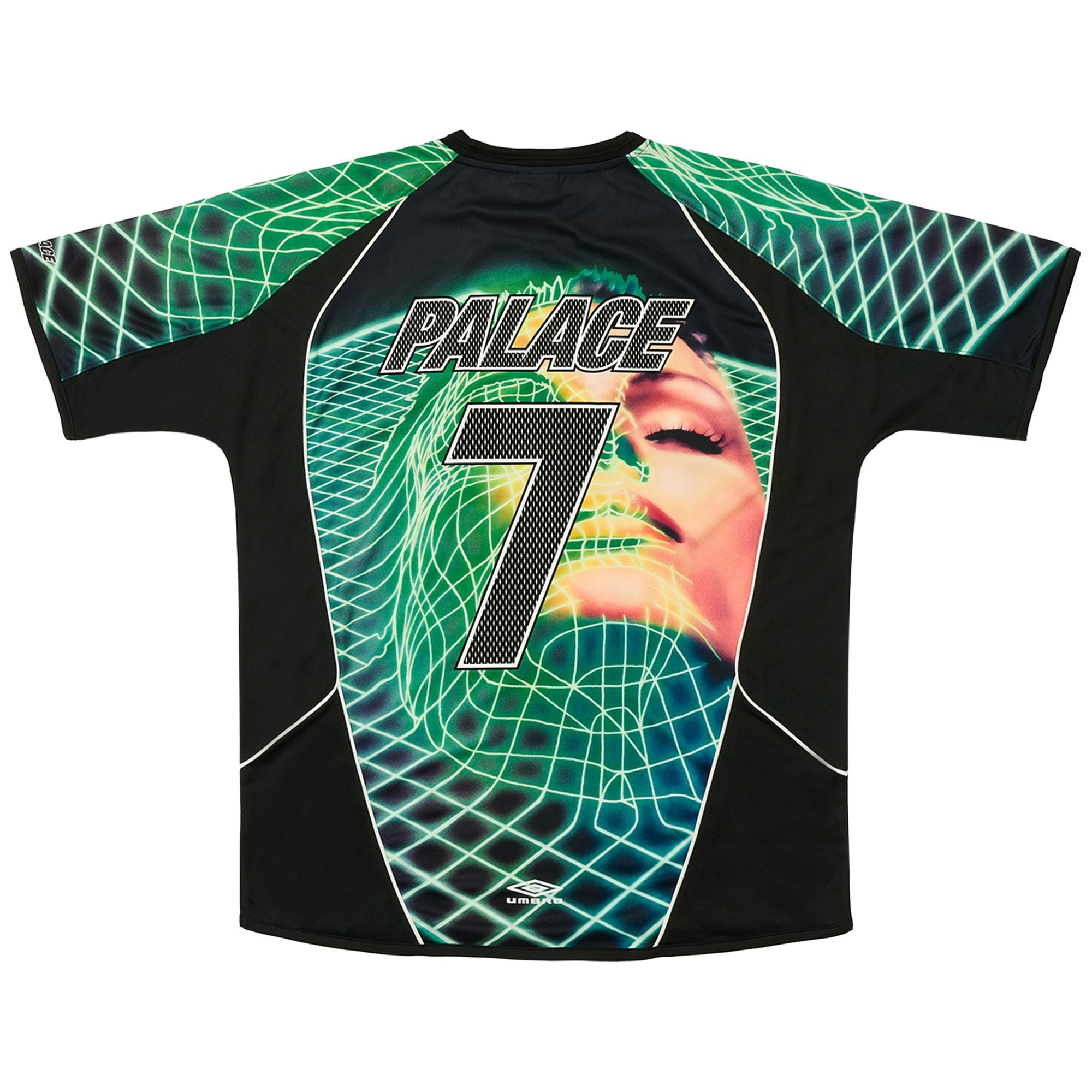 Palace x Umbro 3rd Goalie Shirt 'Black Neon' - 2