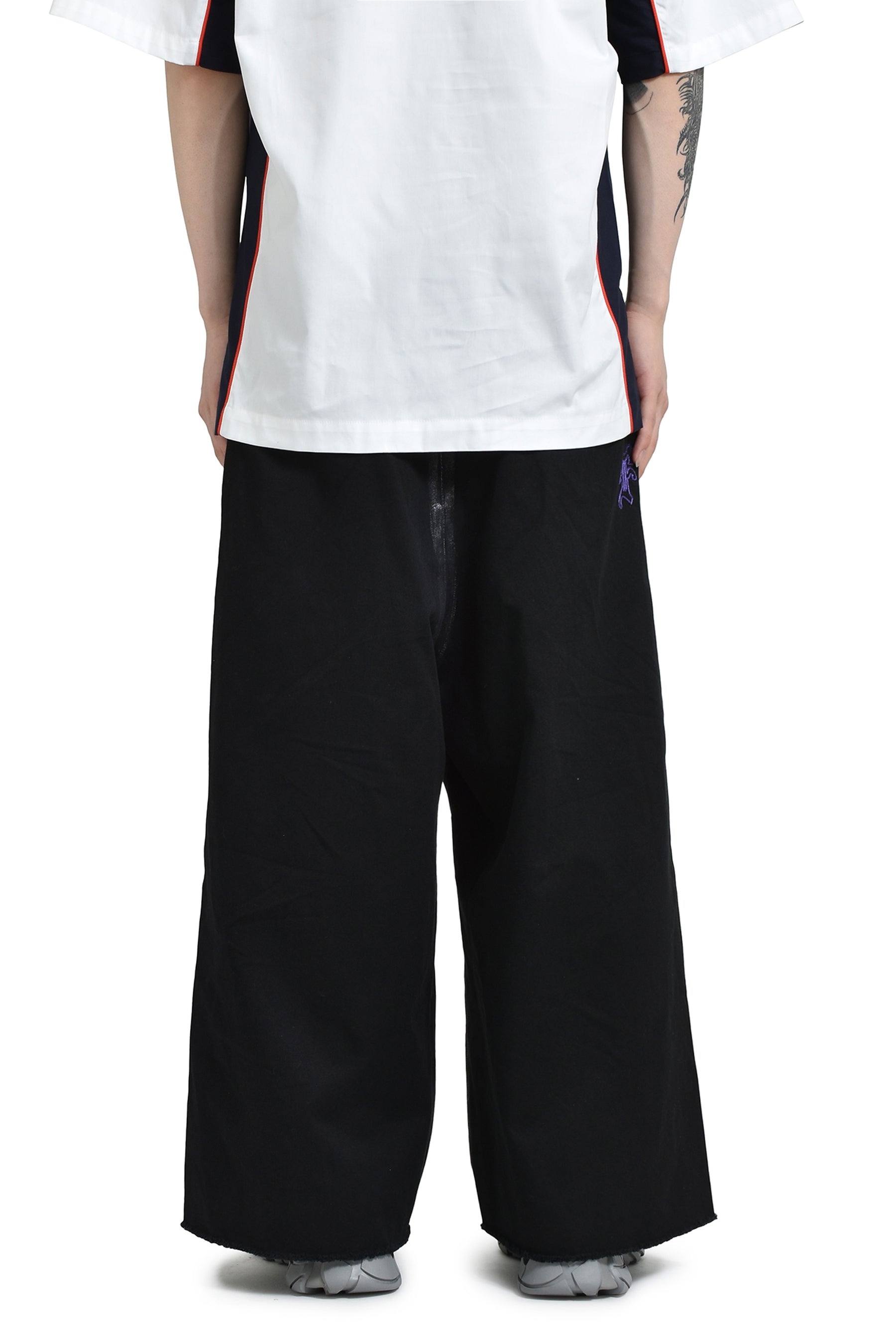 FOIL WORKER PANTS / BLK - 2