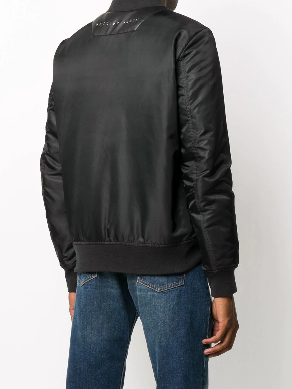 satin-shell bomber jacket - 4