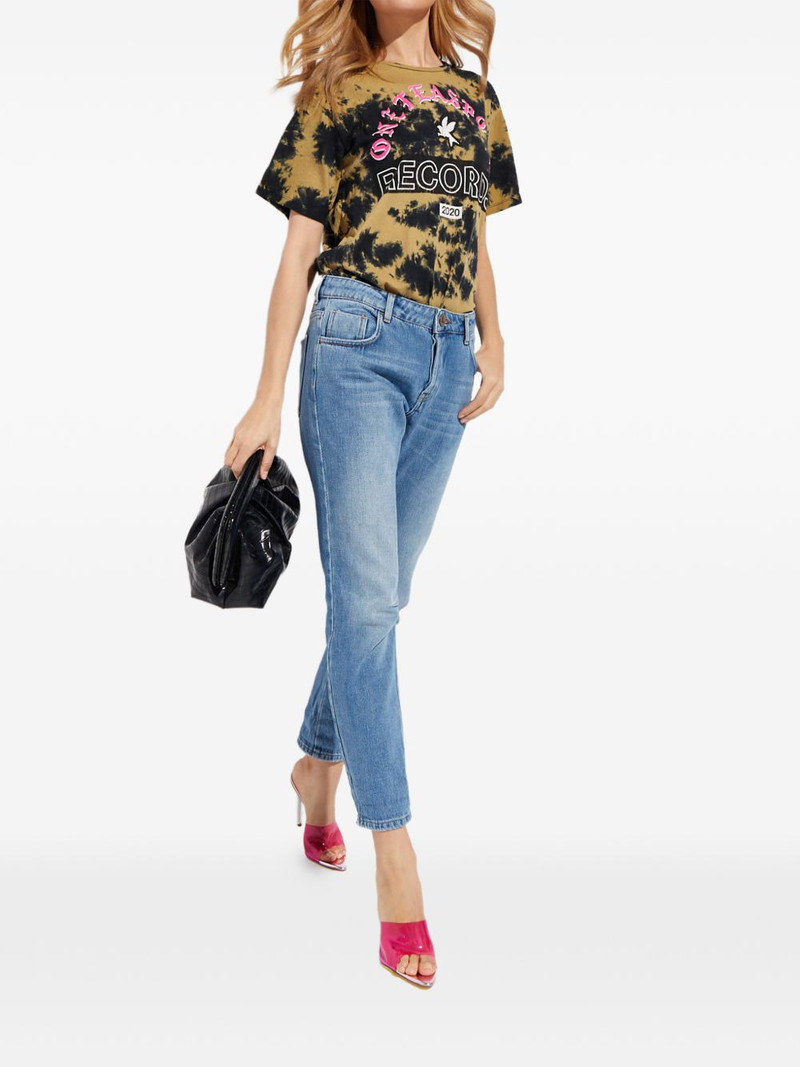 ONE TEASPOON logo-patch jeans outlook