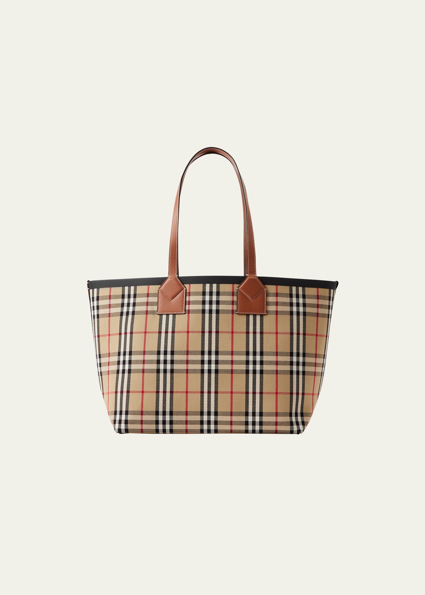 Burberry Heritage Medium Check Tote Bag bergdorfgoodman REVERSIBLE