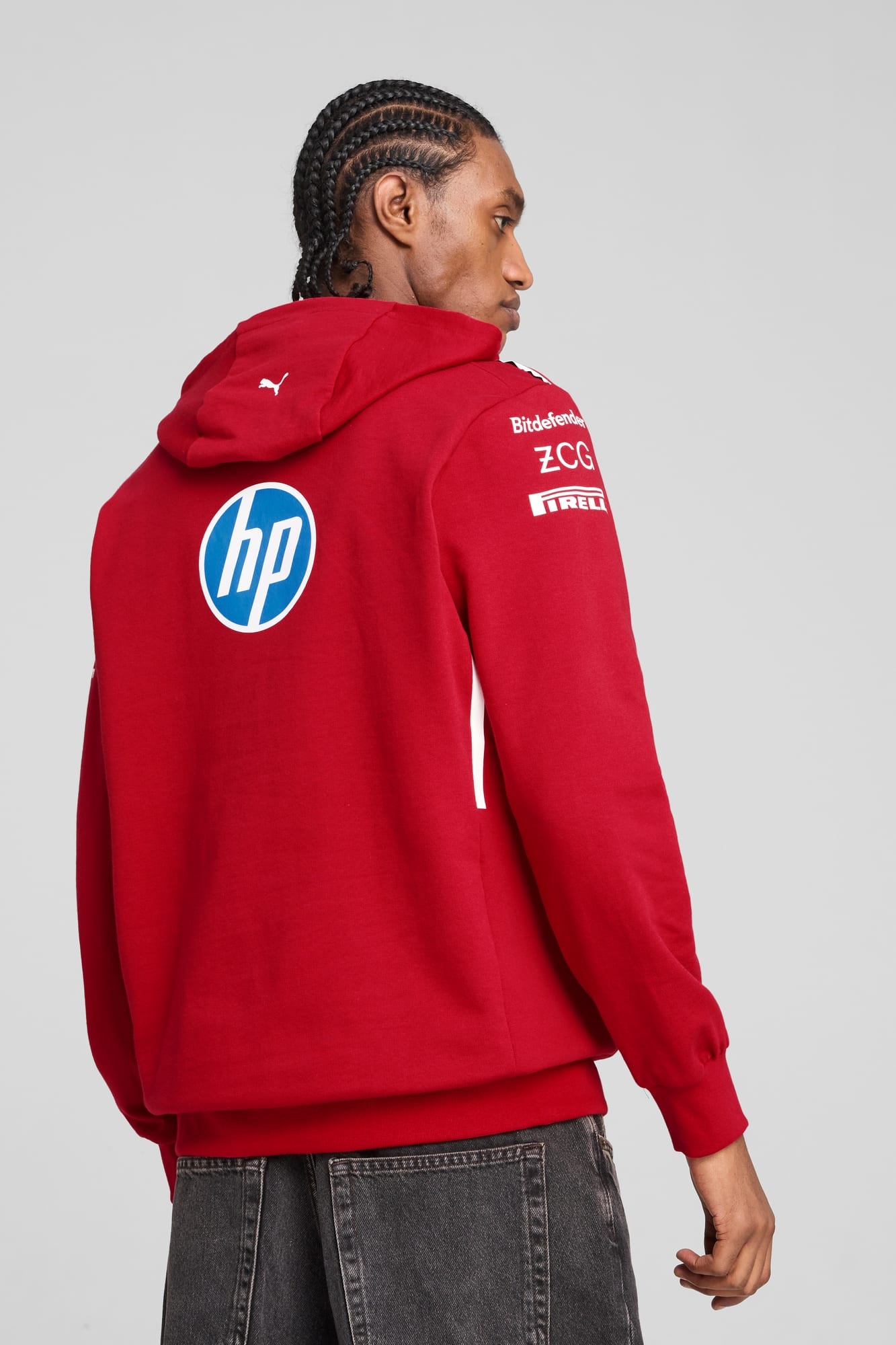 Scuderia Ferrari 2025 Team Men's Hoodie - 4