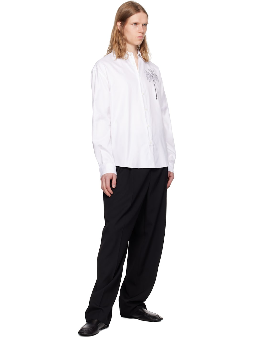 White & Green 'The Simon' Shirt - 4