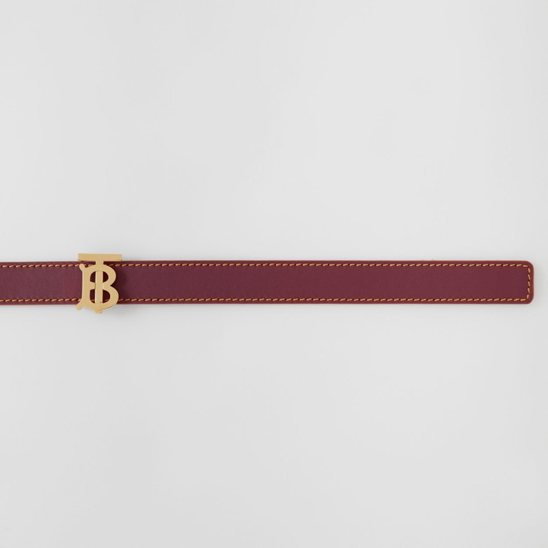 Burberry Reversible Monogram Motif Leather Belt outlook