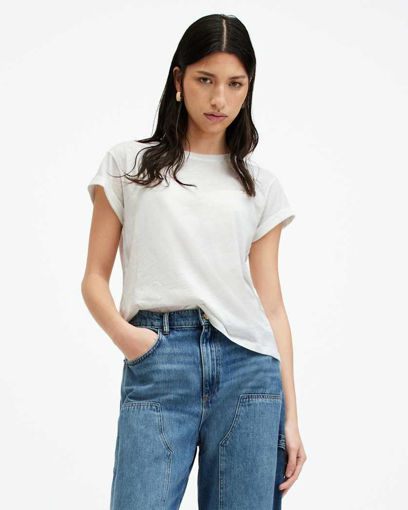 ANNA CREW NECK SHORT SLEEVE T-SHIRT 1