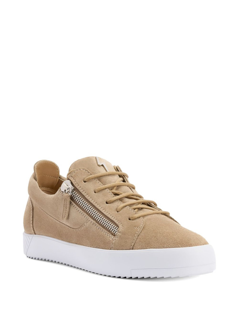 Giuseppe Zanotti Frankie metal zippers sneakers outlook