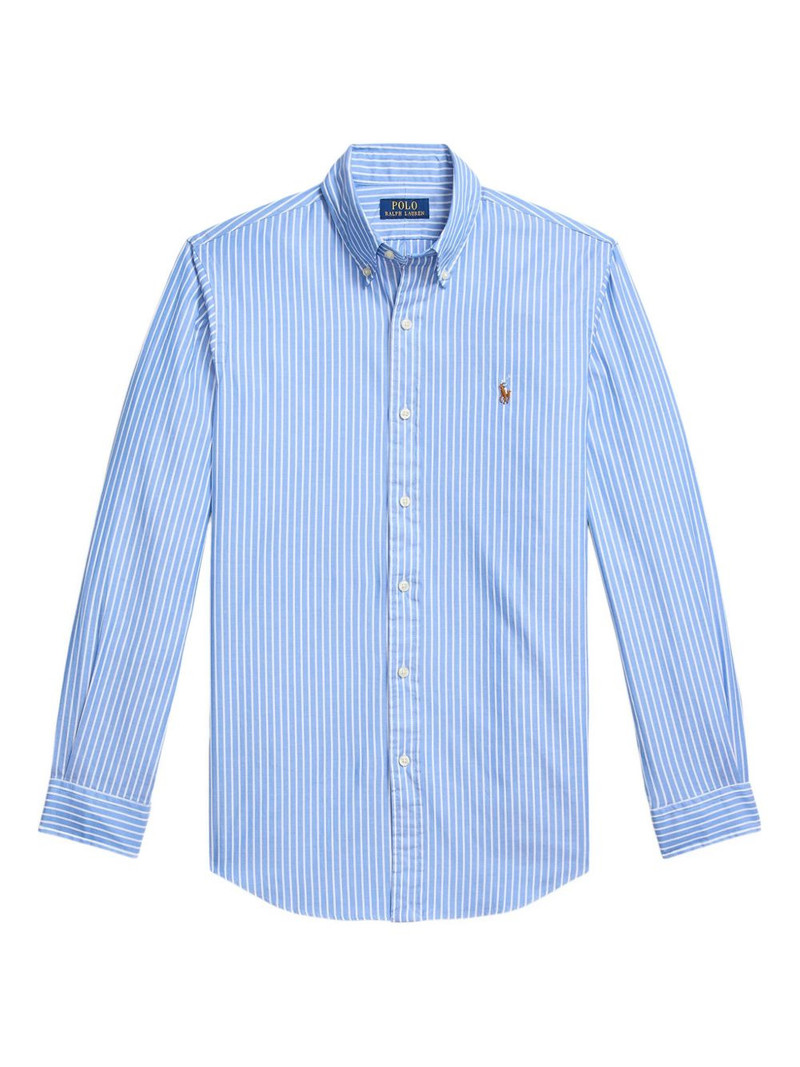 striped long-sleeved shirt 1
