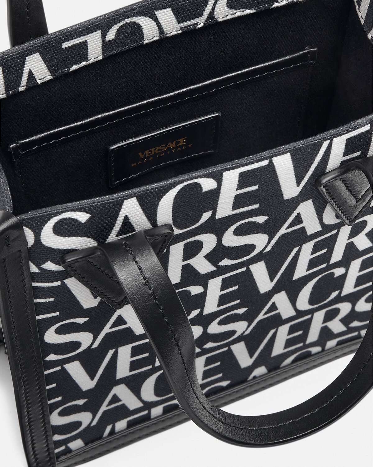 Versace Allover Crossbody Bag - 4