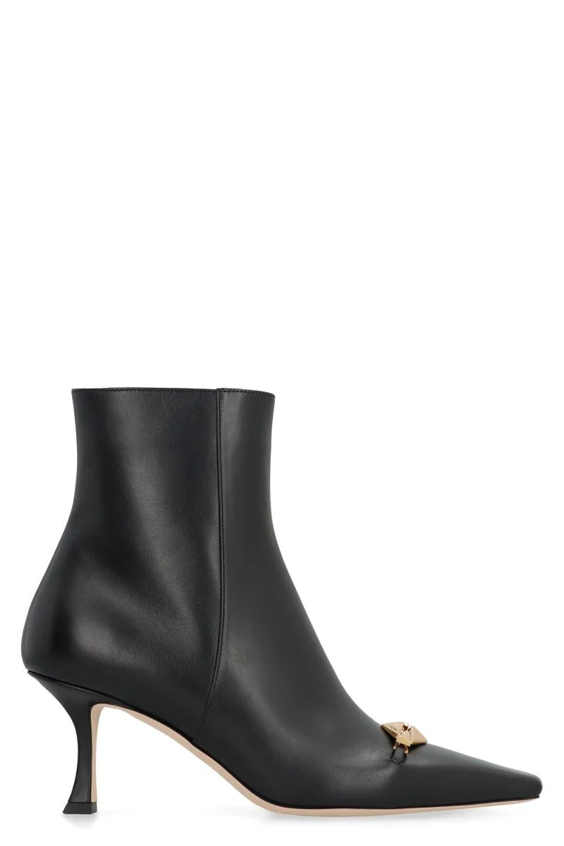 Jimmy Choo Ryker Leather Ankle Boots - 1