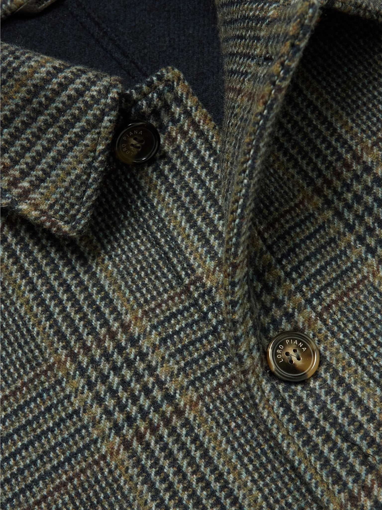 Irvine Checked Rain System Cashmere Coat - 5