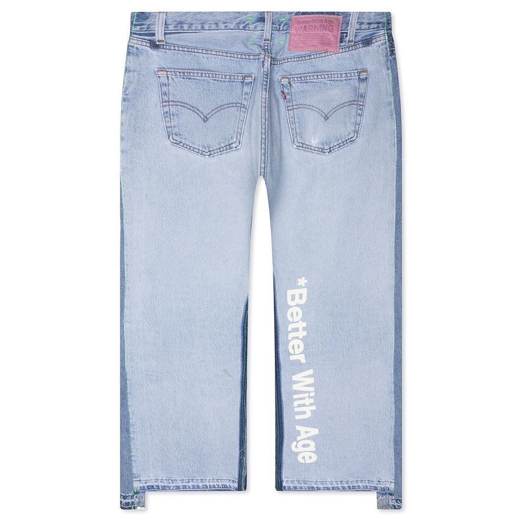 BAGGY JAWN DENIM PANTS - INDIGO - 2