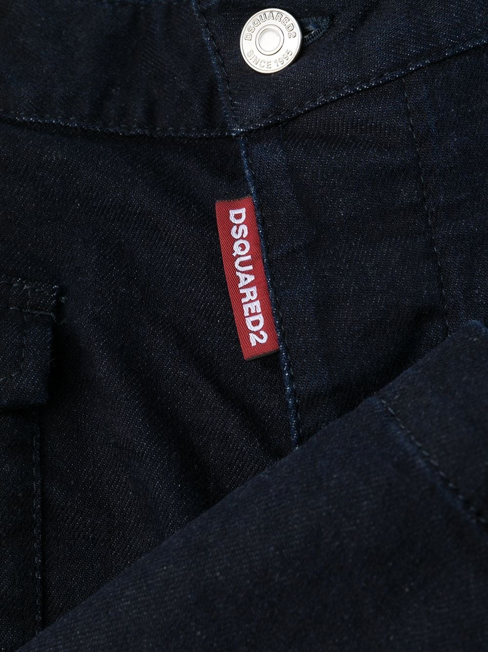 pocket-detail slim-fit jeans - 7