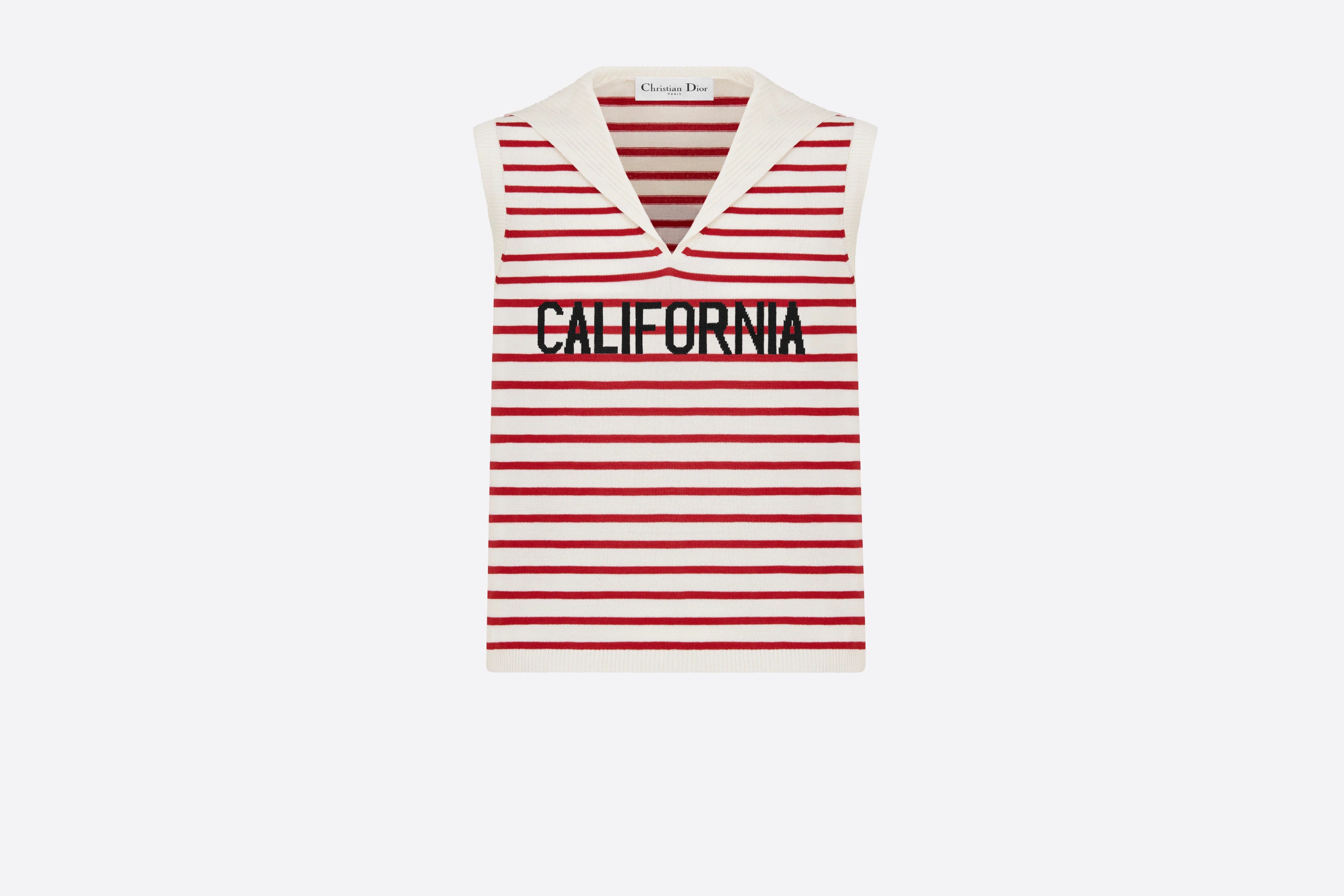 Dioriviera 'CALIFORNIA' Sleeveless Sweater - 1