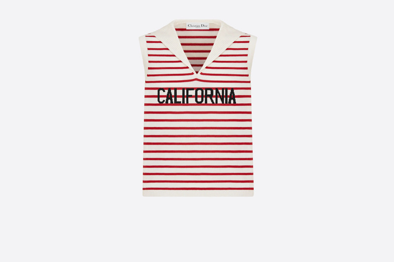 Dioriviera 'CALIFORNIA' Sleeveless Sweater 1