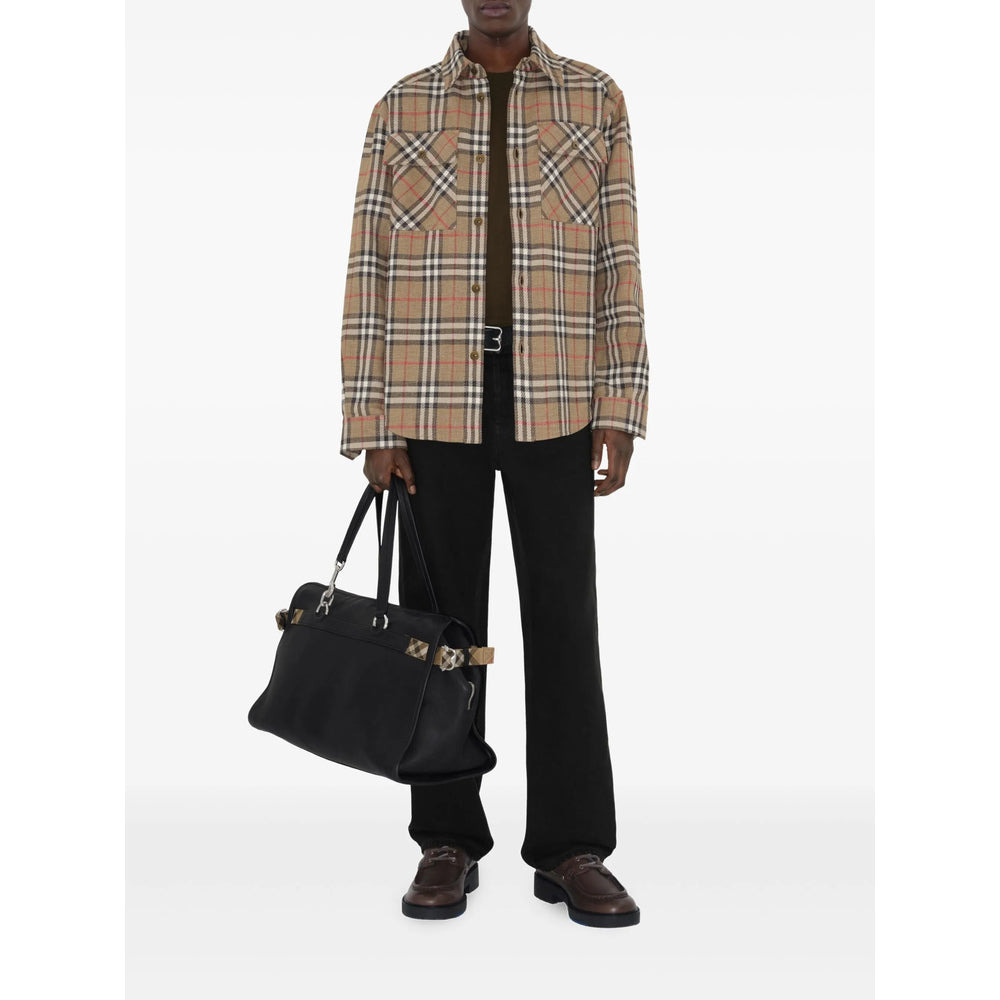 Burberry Neutrals Shirts Men - 5